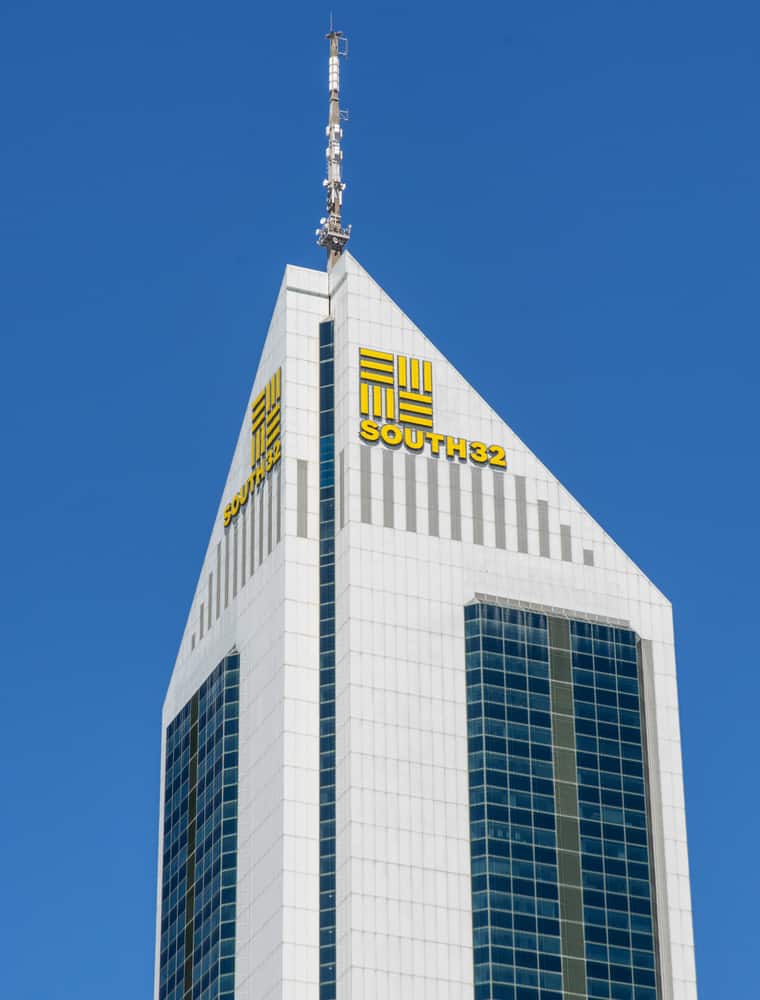 South32 office building in Perth, WA