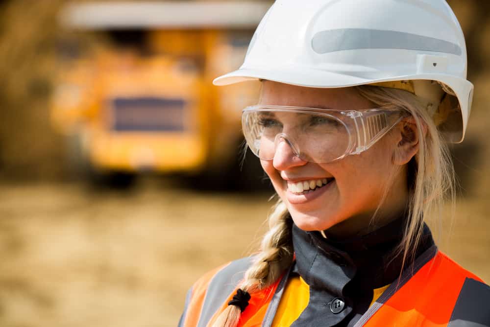 woman miner