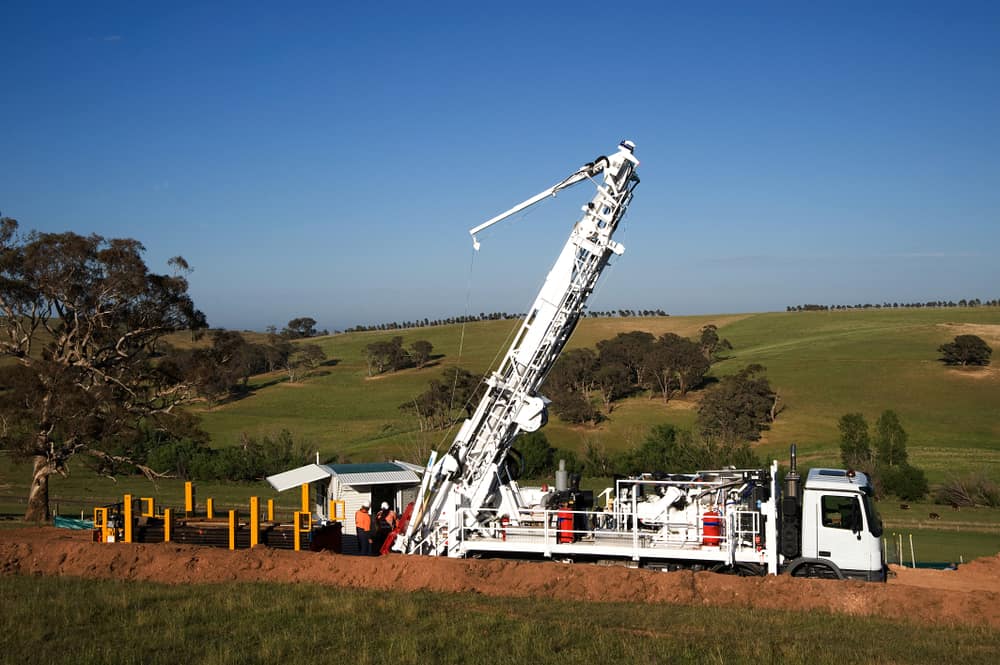 Mineral exploration equipment.