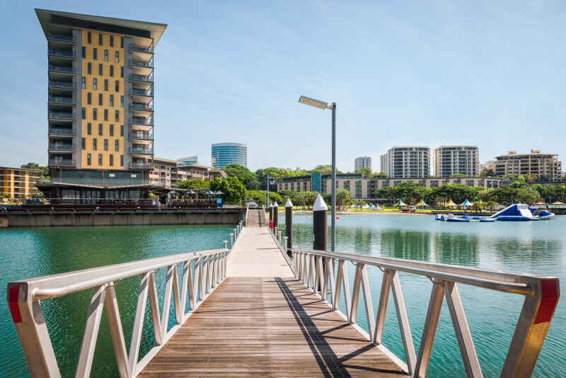 Darwin's waterfront.