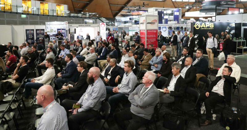 Audience members at AIMEX 2019 Conference.